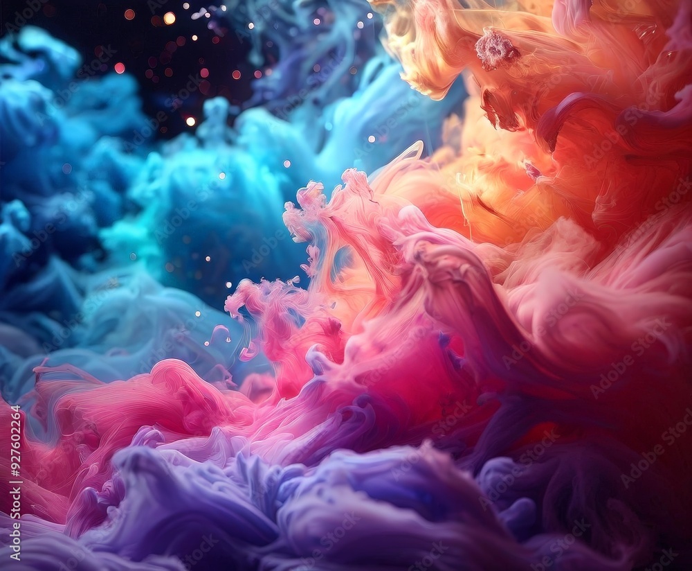 Obraz premium colorful paint wallpapers
