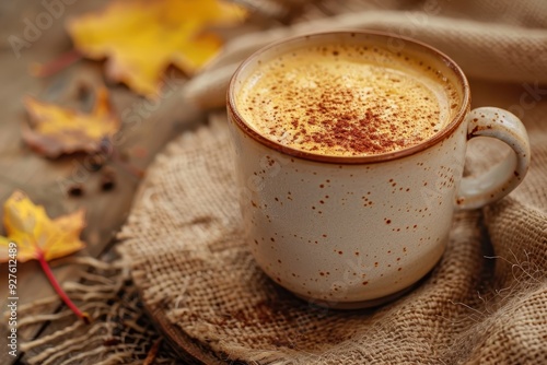 Autumnal Coffee Cup