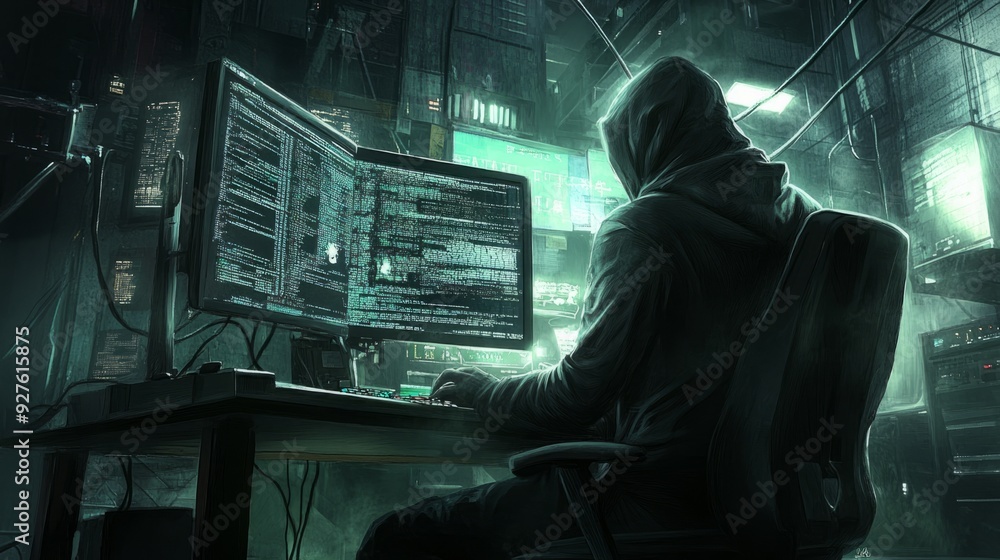 The Enigmatic Realm of Cyber Hacking: A Wide-Angle View of an Anonymous Hacker's Intense Code Deciphering The Enigmatic Realm of Cyber Hacking: A Wide-Angle View of an Anonymous Hacker's Intense Code Deciphering