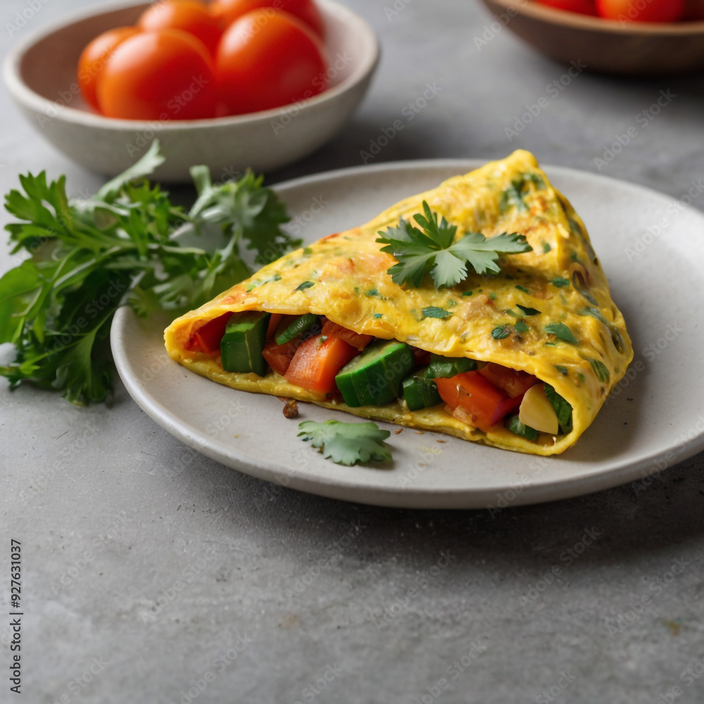 Spiced Masala Omelet Spiced Masala Omelet