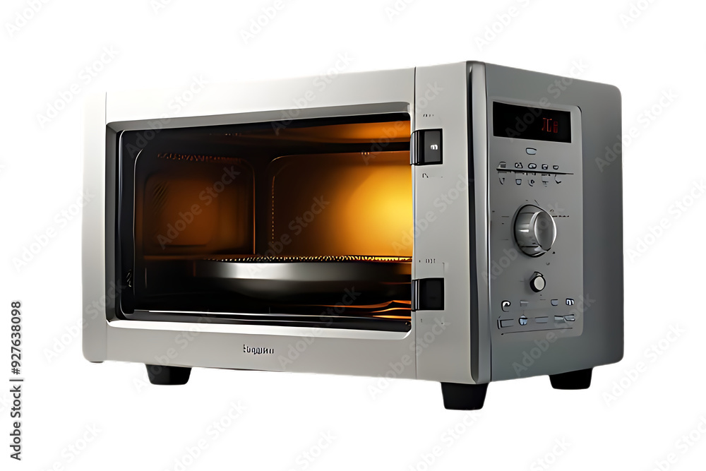 Obraz premium Electric mini oven for homemade cooking