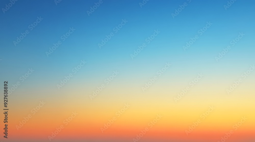 The background of dawn: The use of gradient tones symbolizes the nascent sunrise, representing a new beginning and a bright future. The background of dawn: The use of gradient tones symbolizes the nascent sunrise, representing a new beginning and a bright future.
