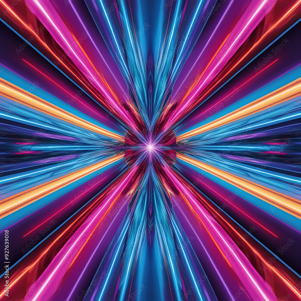 3d render, abstract minimal neon background, pink blue neon lines going up, glowing in ultraviolet spectrum Cyber space. Laser show Futuristic wallpaper 3d render, abstract minimal neon background, pink blue neon lines going up, glowing in ultraviolet spectrum Cyber space. Laser show Futuristic wallpaper