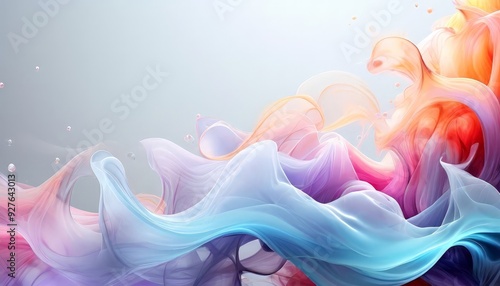 colorful smoke background