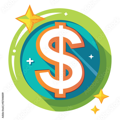 Dollar Symbol Vector Design
