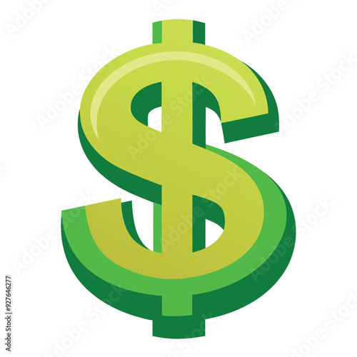 Dollar Symbol Vector Design