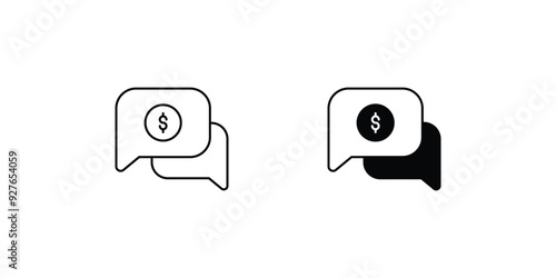 Free Download magnifying glass set icon with white background vector stock illustration - GFXLoad