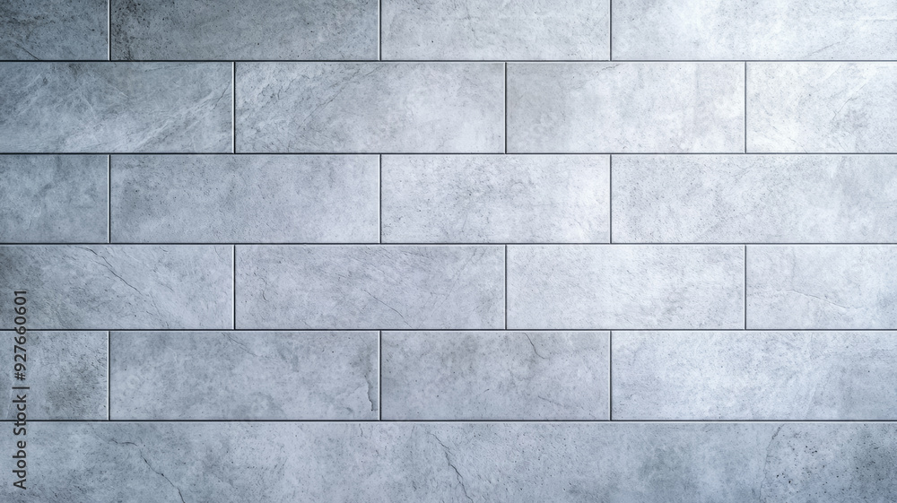Naklejka premium Angled shot of a rough concrete wall with irregular patterns and stains varied gray shades with subtle warm undertones ideal for industrial and modern backgrounds