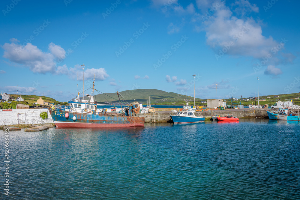 Portmagee, Ireland - June 9 2024 Portmagee, Ireland - June 9 2024