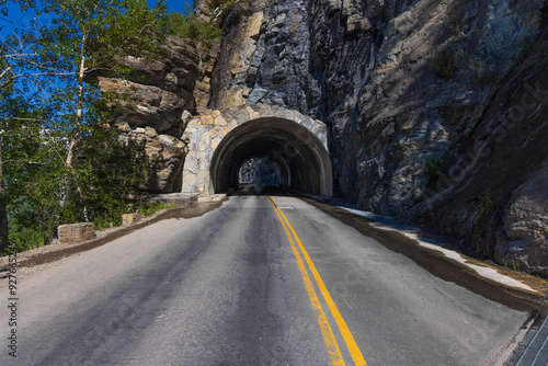 Going to the Sun Tunnel photo