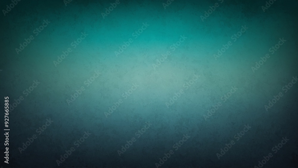 Obraz premium Abstract teal blue grunge texture background