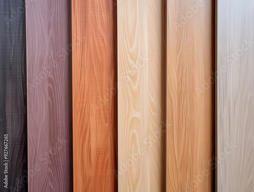 Amazing Top view on boards of mdf material