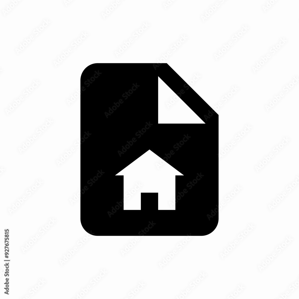 house estate property contract deal icon house estate property contract deal icon