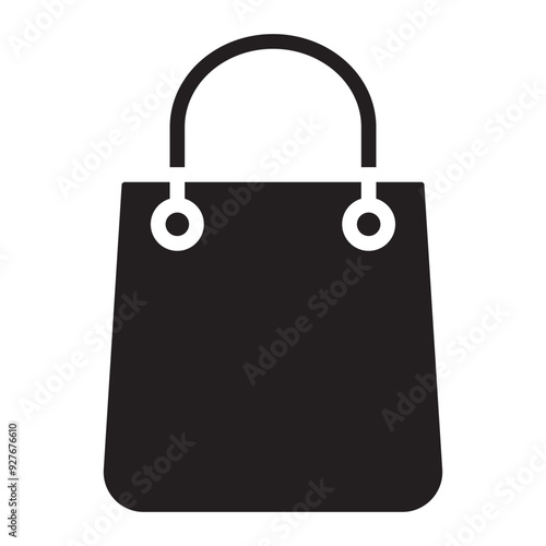 Shopping Bag icon. photo