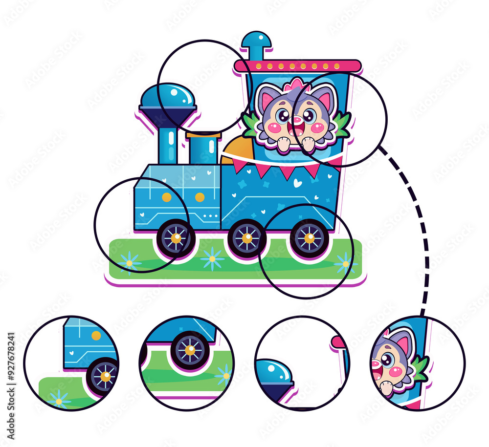children's educational game, illustration, find puzzle children's educational game, illustration, find puzzle