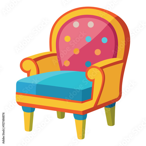 Kids' Chair Vector Design