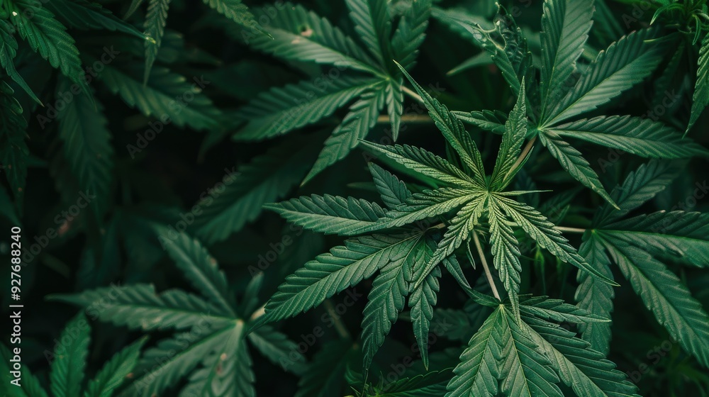 Concept of using hemp leaves for cannabis business and relaxation purposes Concept of using hemp leaves for cannabis business and relaxation purposes