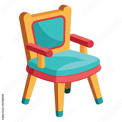 Kids' Chair Vector Design
