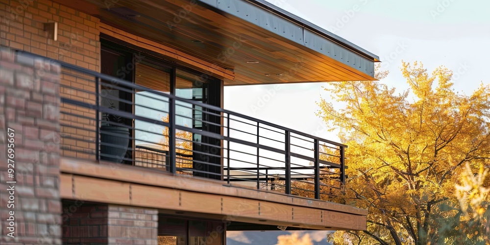 Fototapeta premium modern balcony, arizona