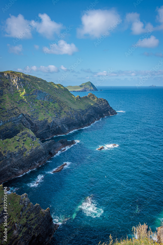 Fototapeta premium Portmagee, Ireland - June 9 2024 