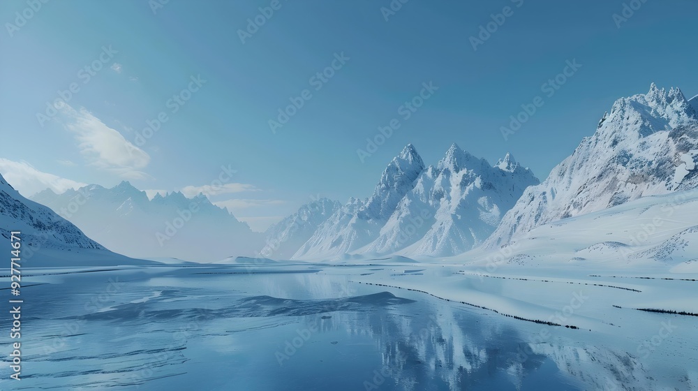 custom made wallpaper toronto digitalmountains with peaks that reflect the cold