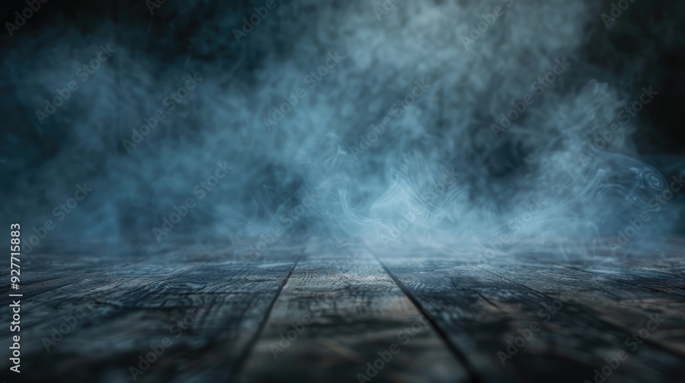 Obscured Vision Haze and Vapor on Timber Surface Halloween Background in Blurred Appearance Obscured Vision Haze and Vapor on Timber Surface Halloween Background in Blurred Appearance