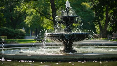 Park s Fountain photo