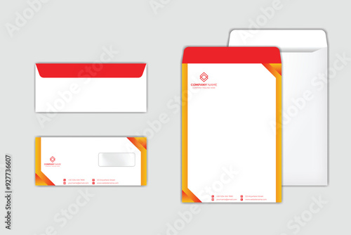 Corporate Envelope Design Template set