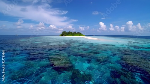 The world of the atolls of the maldives photo