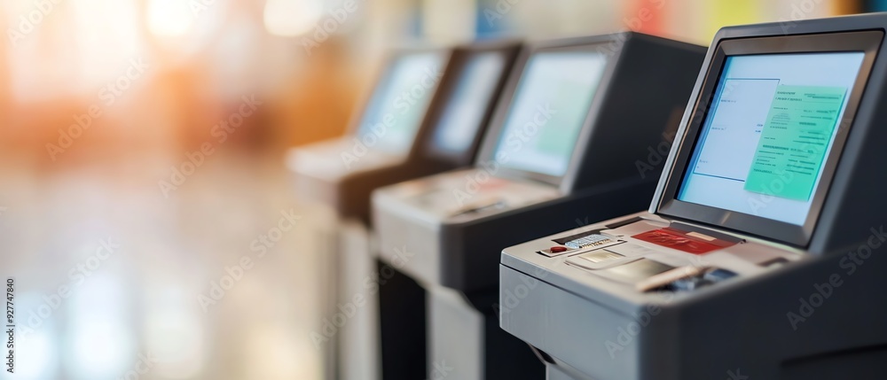 Voters selecting candidates through an electronic voting system, Voting, Casting Electronic Participation Voters selecting candidates through an electronic voting system, Voting, Casting Electronic Participation
