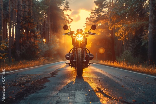Motorbike casting long shadows on an empty road at dusk , free space for text --ar 3:2 --stylize 750 --v 6 Job ID: a23ce318-f155-4e3a-bdf8-cb1f46082ddb