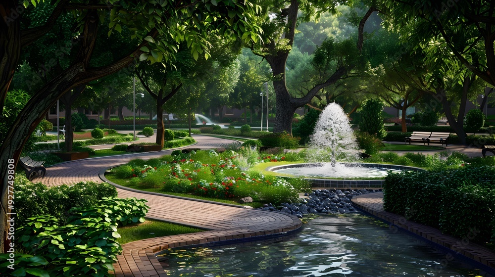 Parks in cities are green oases Parks in cities are green oases