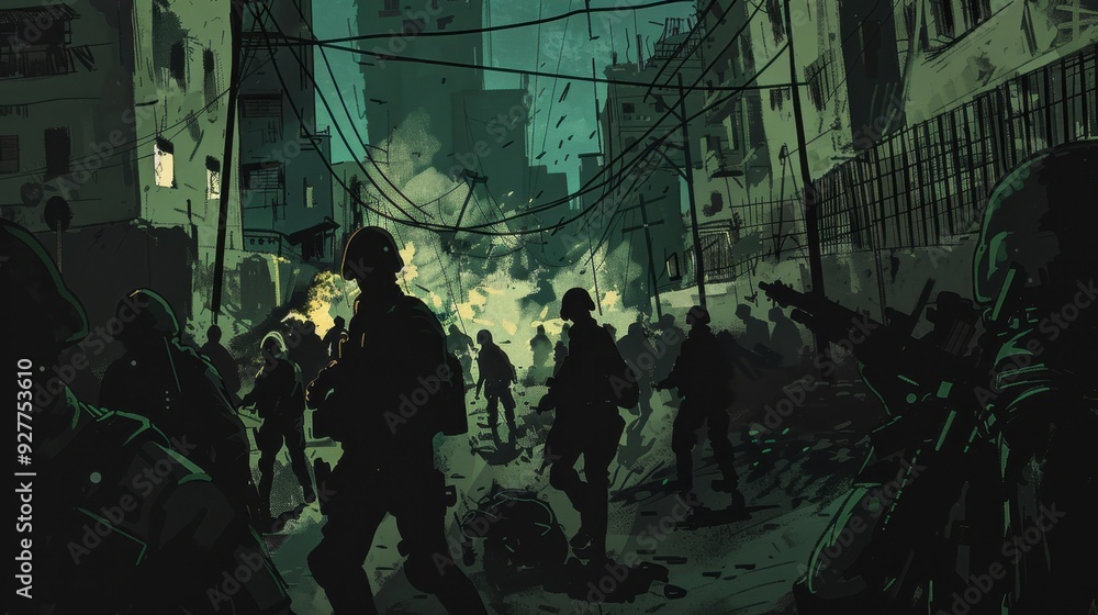 Fototapeta premium rebellion against the authorities