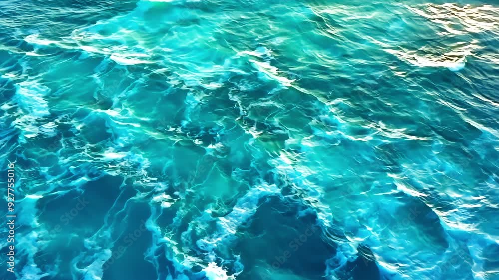 Majestic Waves: A Drone's Journey Over the Sea - Slow motion made with Generative AI Majestic Waves: A Drone's Journey Over the Sea - Slow motion made with Generative AI