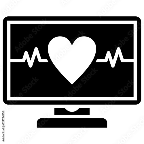 Ecg Monitor Icon