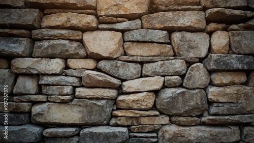 surface rock grungy and background stonework weathered with room Rural. photo