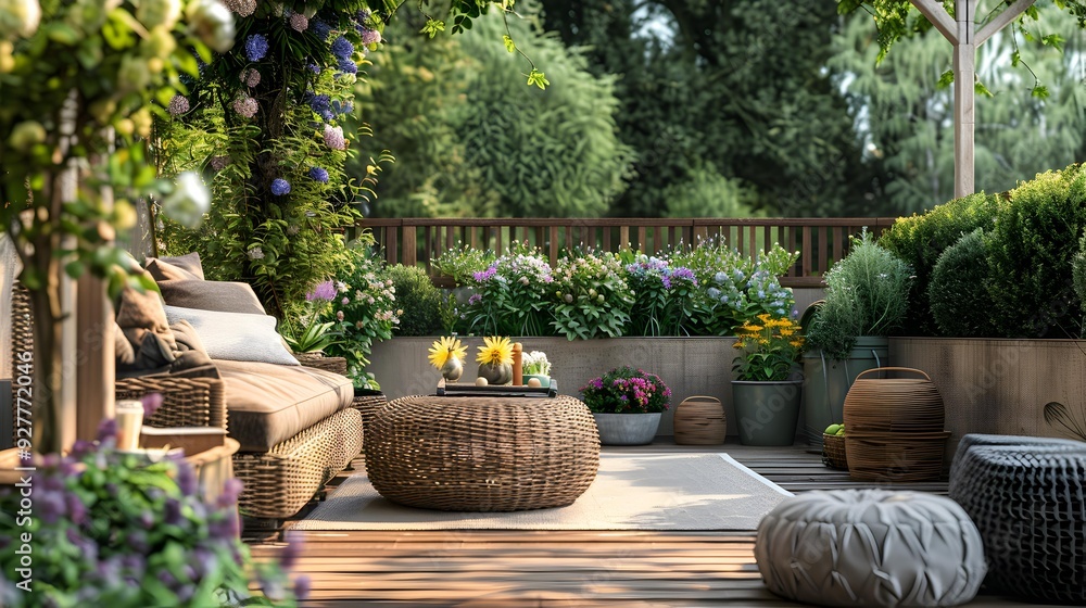 Terrace a comfortable place to relax overlooking Terrace a comfortable place to relax overlooking