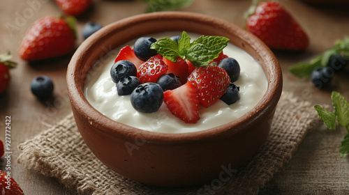 Yogurt_in_a_rustic_clay_bowl