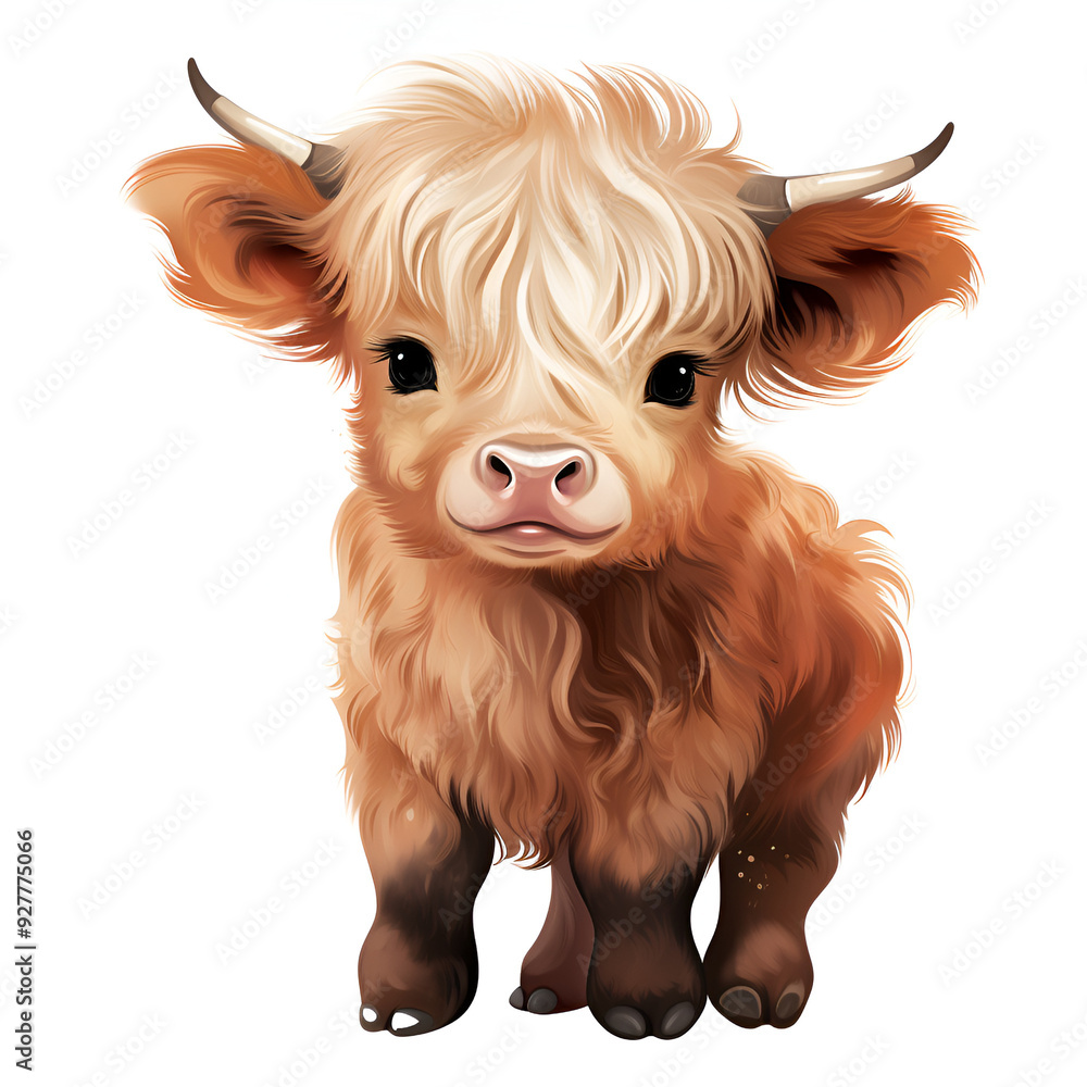 cow isolated on white cow isolated on white