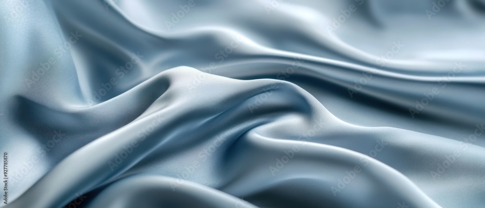 Obraz premium Abstract Folded Satin Fabric Background Wallpaper