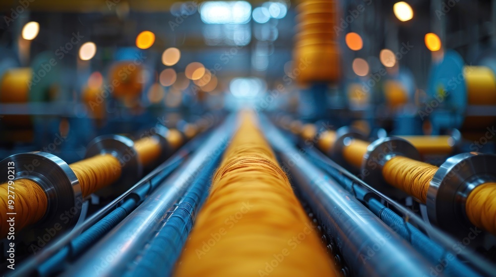 Industrial Yarn Production