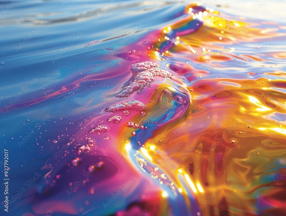 Vibrant Water Reflections