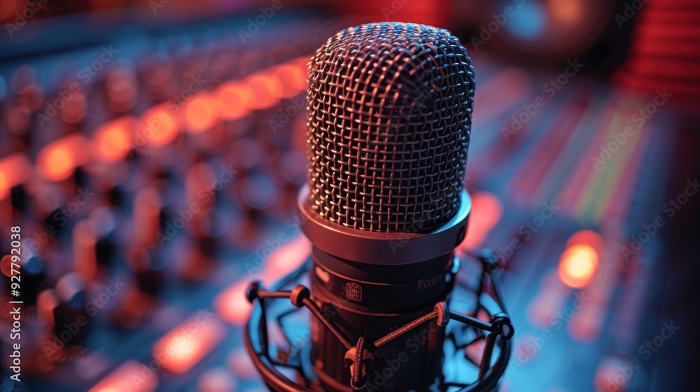 Microphone Close Up