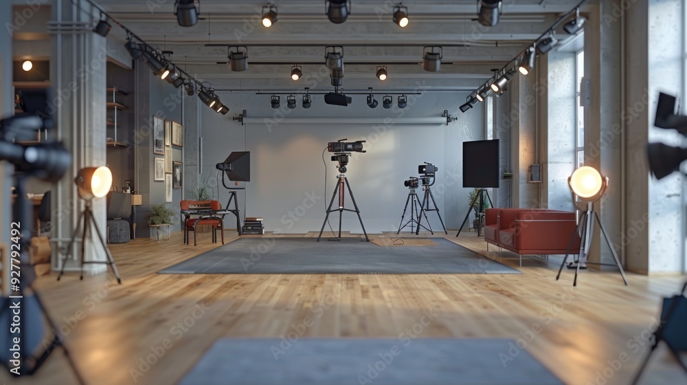 Professional Film Studio Setup