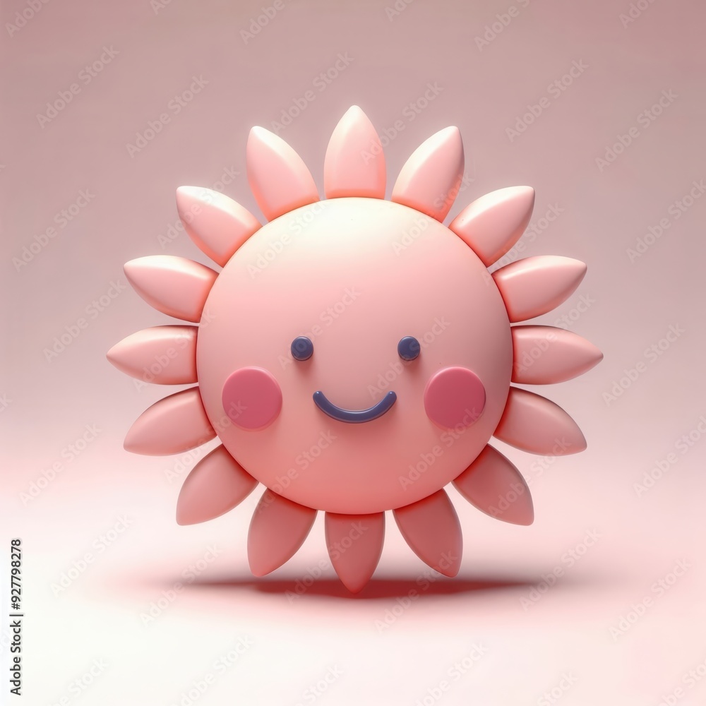 Charming illustration of a cute, smiling sun character with soft pastel colors, perfect for children's products, educational materials, or cheerful branding. Charming illustration of a cute, smiling sun character with soft pastel colors, perfect for children's products, educational materials, or cheerful branding.