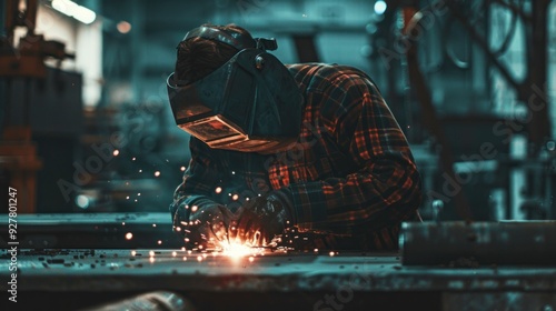 Welder at Work