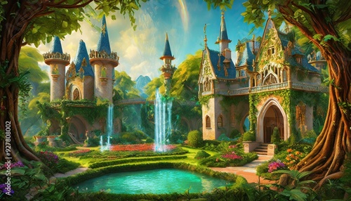 fairy tale castle