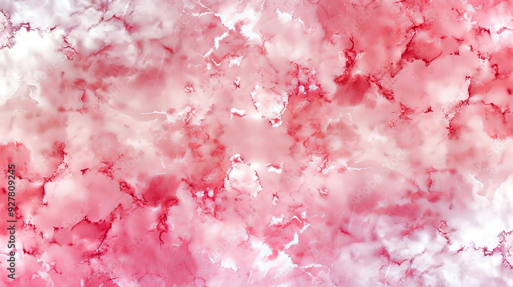 Red Marble Texture with White Cloud Patterns and Pink Highlights. Red Marble Texture with White Cloud Patterns and Pink Highlights.