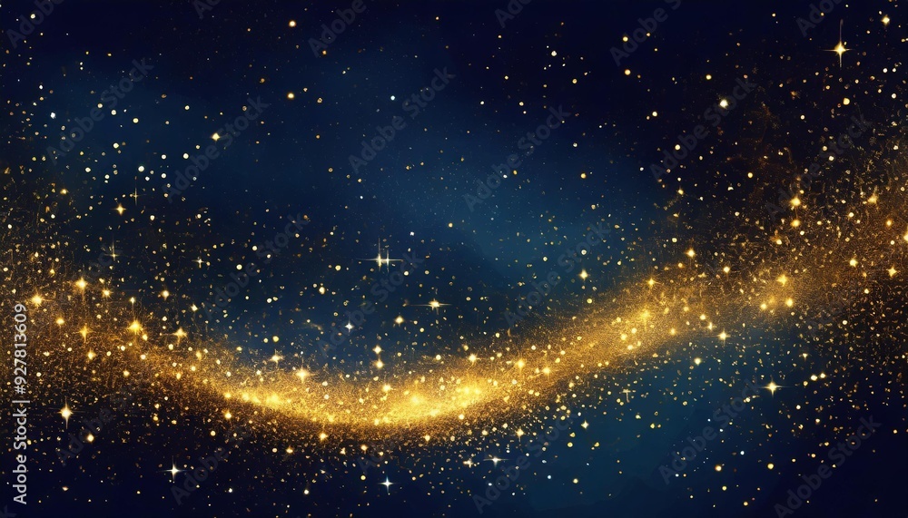 Naklejka premium starry night sky