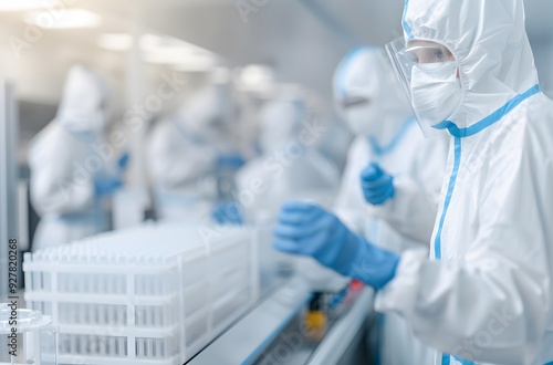 scientist working in laboratory